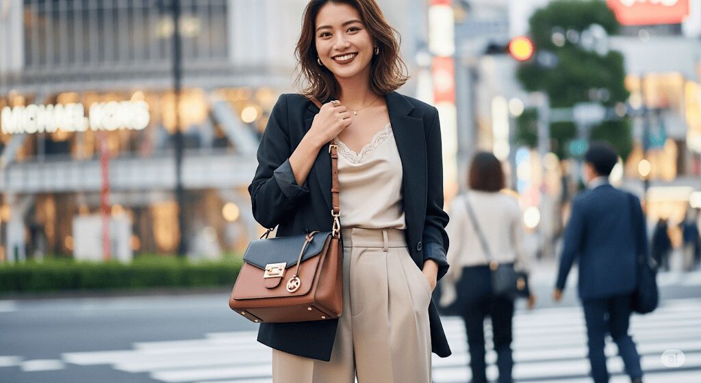 マイケルコース 街で見かける持ってる女性のイメージ