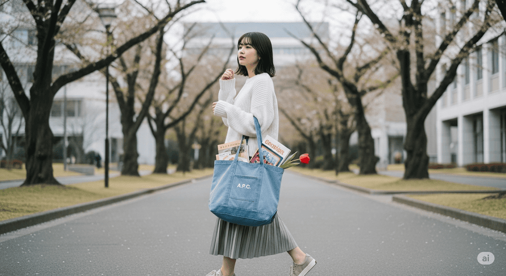 人気のA.P.C.トートバッグの評判