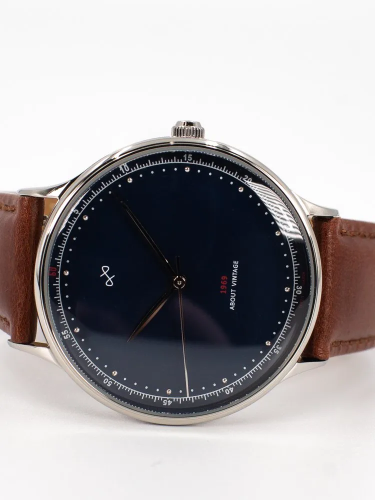 ABOUT VINTAGE 1969 Vintage 時計 ミッドナイトブルー