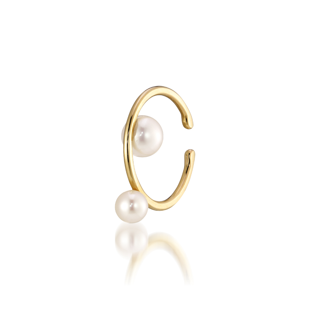K10 イヤーカフ PEARL EAR CUFF(片耳用) 2JE0098