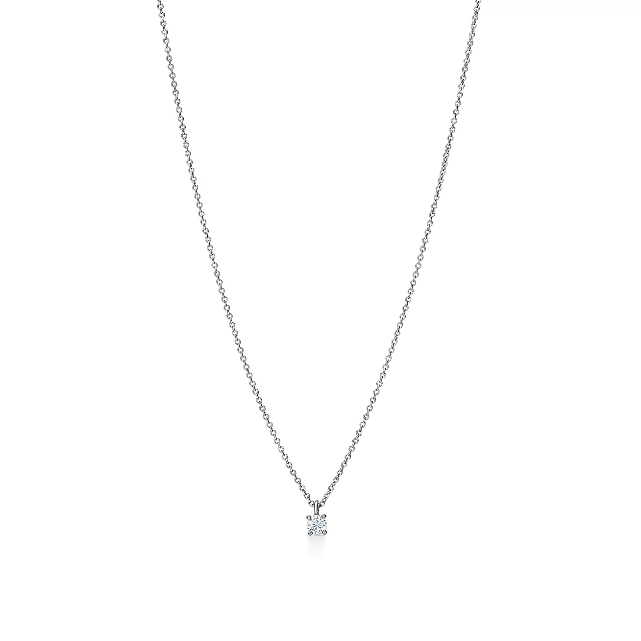 ティファニー ソリティア ダイヤモンド ペンダント