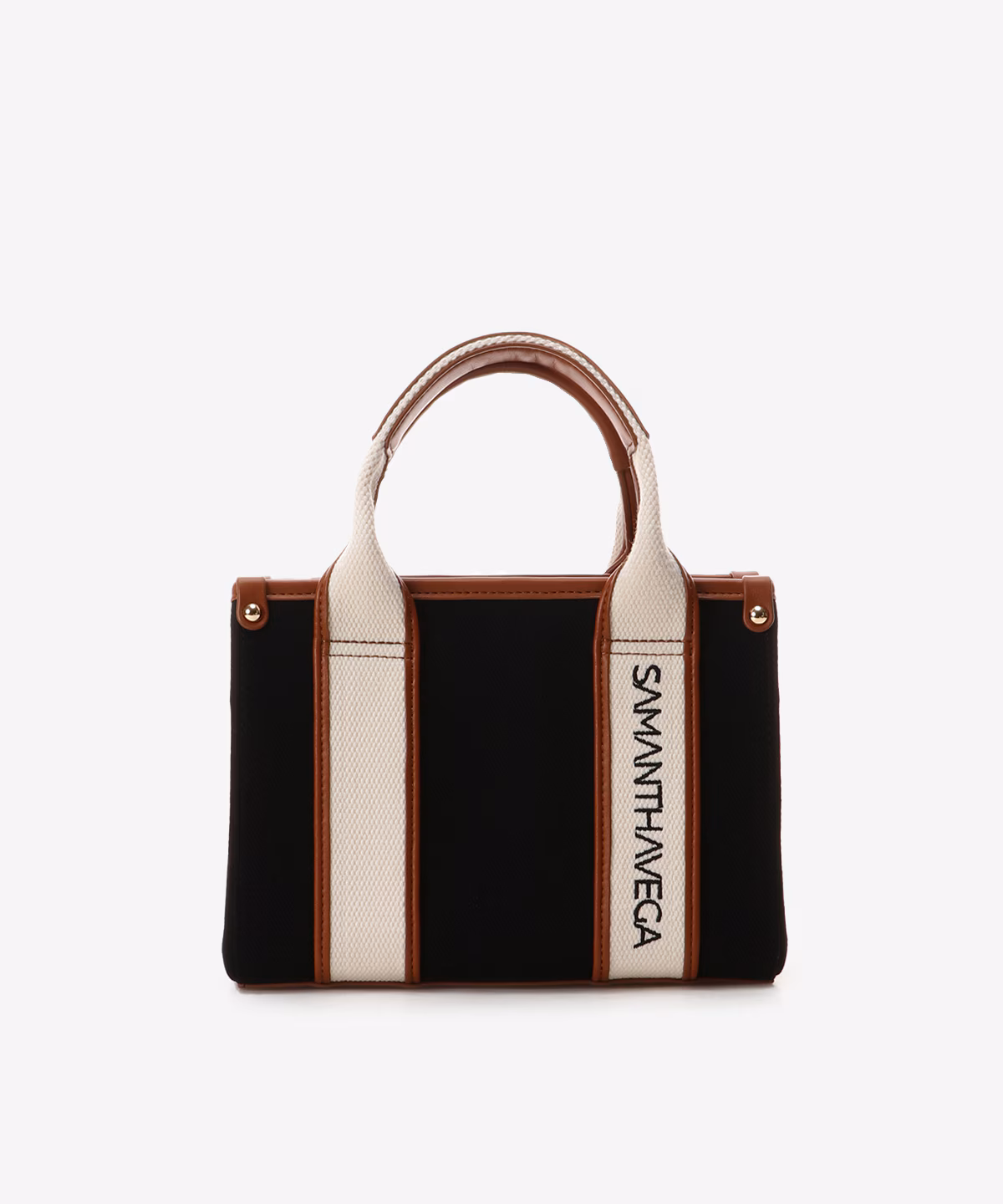 ロゴテープキャンバスショルダーバッグ（ミニ）